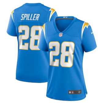 womens nike isaiah spiller powder blue los angeles chargers 